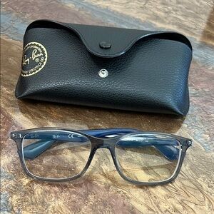 Ray-Ban Navy and Charcoal Glasses